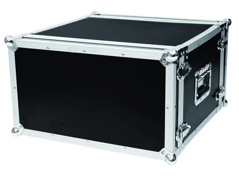 Effect rack CO DD, D:36cm, 6U, svart 